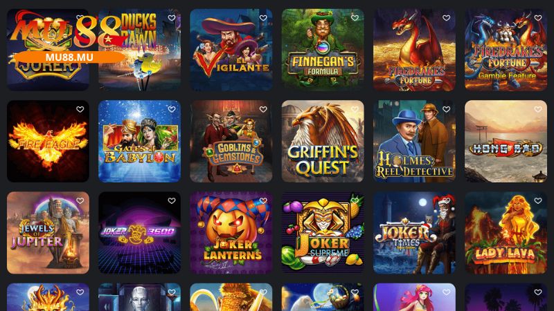 Có nhiều trò chơi theo chủ đề hấp dẫn