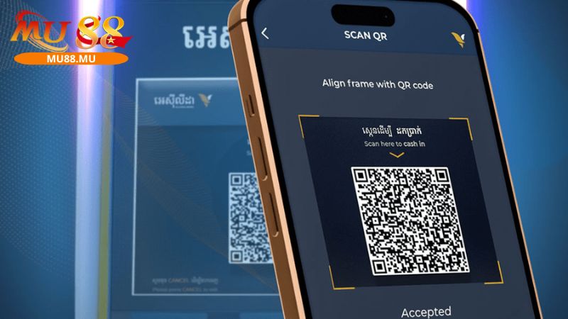 Rút tiền MU88 có thể thực hiện khi có tiền trong tài khoản